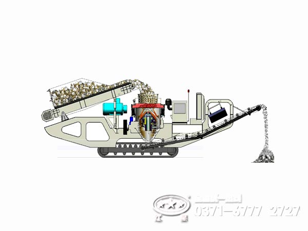 履帶式液壓巖石破碎機 履帶式液壓巖石破碎機