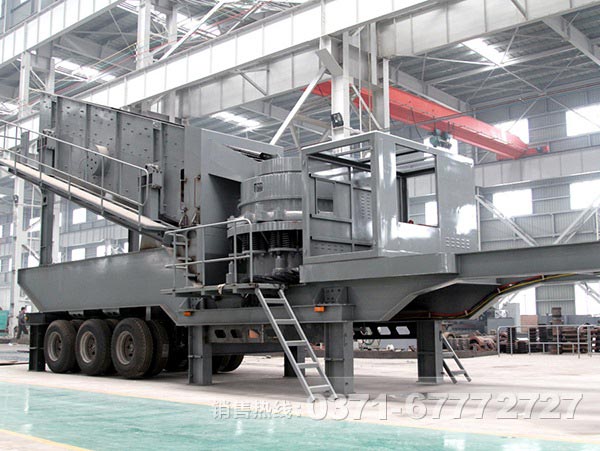 圓錐破+振動(dòng)篩移動(dòng)破碎篩分設(shè)備 圓錐破+振動(dòng)篩移動(dòng)破碎篩分設(shè)備