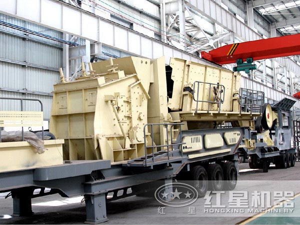 反擊式車(chē)載流動(dòng)破石子機(jī) 反擊式車(chē)載流動(dòng)破石子機(jī)