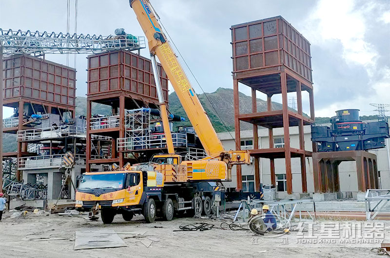 浙江舟山制砂生產線現(xiàn)場二 浙江舟山制砂生產線現(xiàn)場二