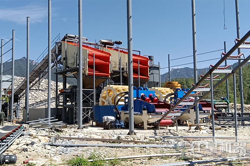 山西大同日產(chǎn)3000噸洗砂生產(chǎn)線 山西大同日產(chǎn)3000噸洗砂生產(chǎn)線