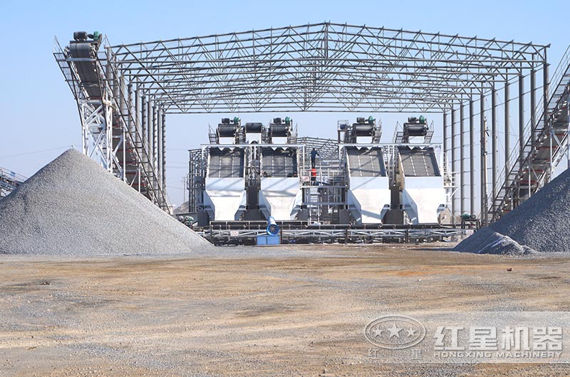 河北客戶大型砂石生產(chǎn)現(xiàn)場(chǎng)實(shí)拍