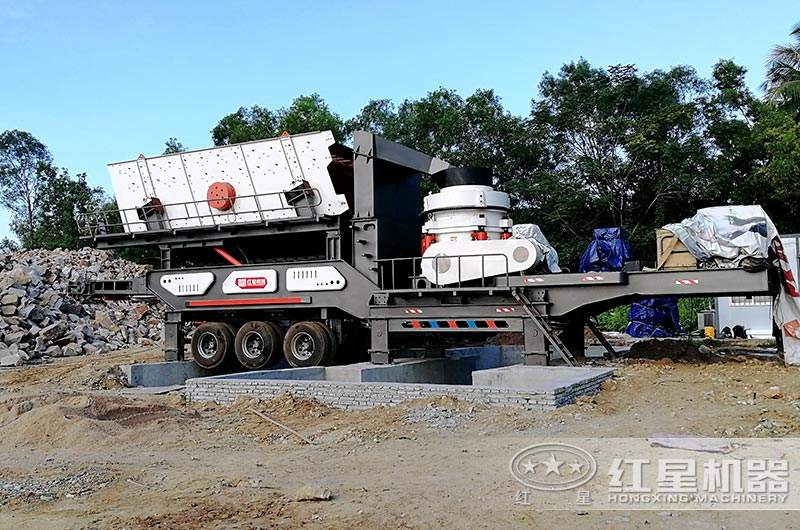 移動式制砂機現(xiàn)場實拍圖 移動式制砂機現(xiàn)場實拍圖