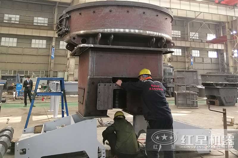 制砂機(jī)生產(chǎn)車(chē)間 制砂機(jī)生產(chǎn)車(chē)間