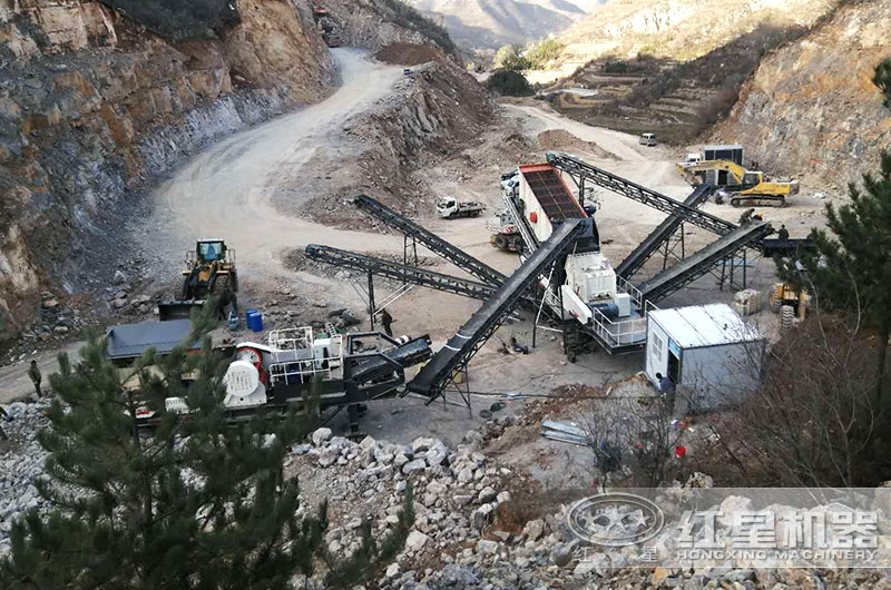 移動式碎石生產(chǎn)線