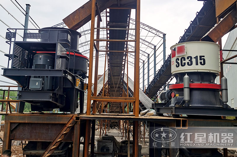 圓錐破碎機與沖擊式破碎機合作加工現(xiàn)場 圓錐破碎機與沖擊式破碎機合作加工現(xiàn)場