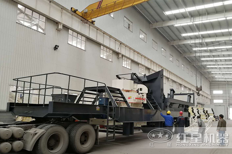 移動制砂機(jī)組機(jī)現(xiàn)場 移動制砂機(jī)組機(jī)現(xiàn)場