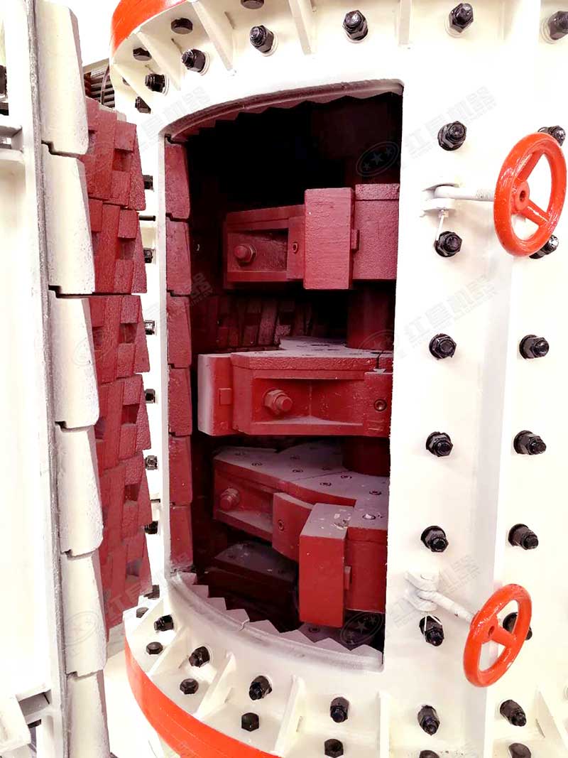 立式復(fù)合制砂機內(nèi)部結(jié)構(gòu)實拍 立式復(fù)合制砂機內(nèi)部結(jié)構(gòu)實拍