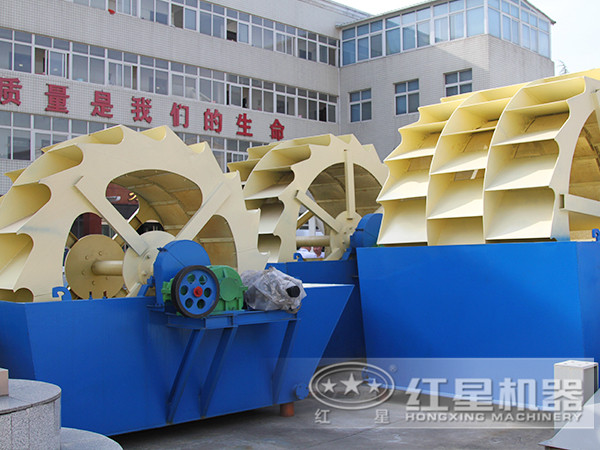 輪斗式洗砂機 輪斗式洗砂機