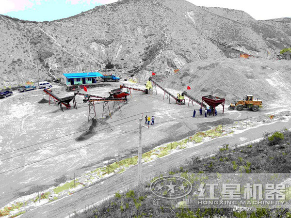 制砂生產現場圖 制砂生產現場圖