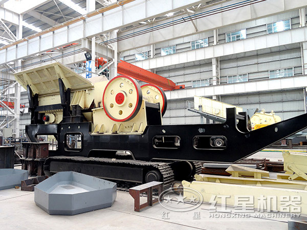 履帶式移動式石子破碎機 履帶式移動式石子破碎機