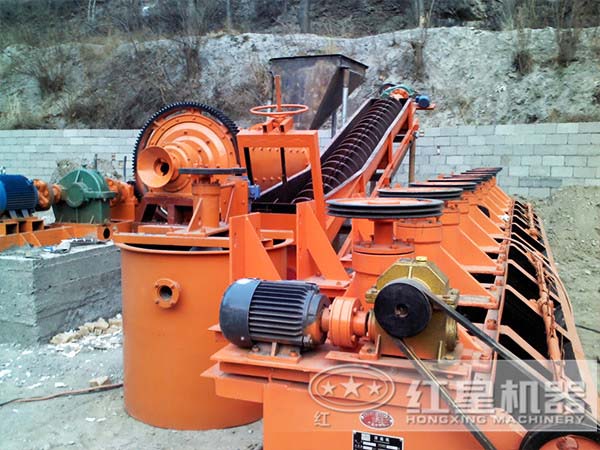 螺旋洗砂機生產現(xiàn)場圖 螺旋洗砂機生產現(xiàn)場圖