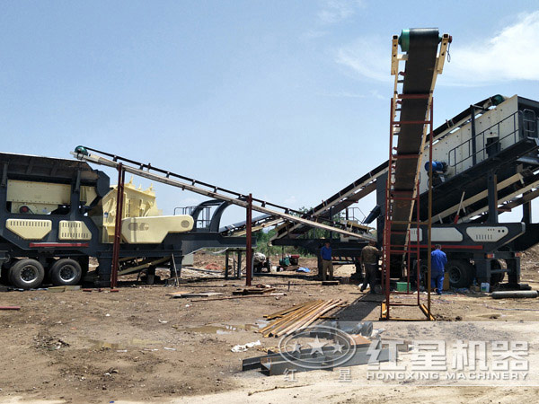 中小型流動(dòng)制沙機(jī)生產(chǎn)現(xiàn)場(chǎng) 中小型流動(dòng)制沙機(jī)生產(chǎn)現(xiàn)場(chǎng)