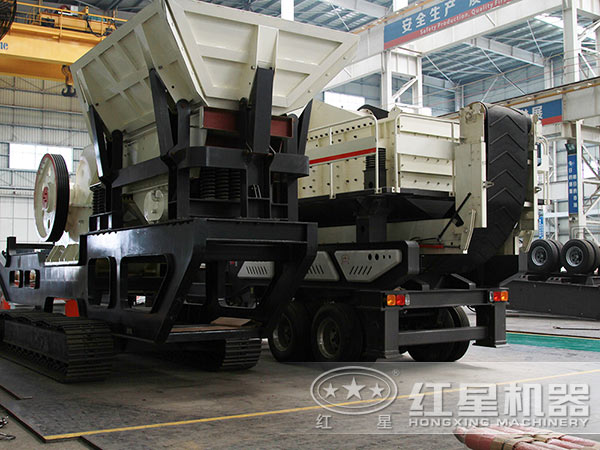 河南紅星一體化車載移動破沙機(jī)廠家 河南紅星一體化車載移動破沙機(jī)廠家