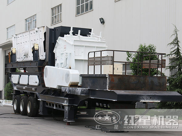 輪胎式電石粉碎機 輪胎式電石粉碎機