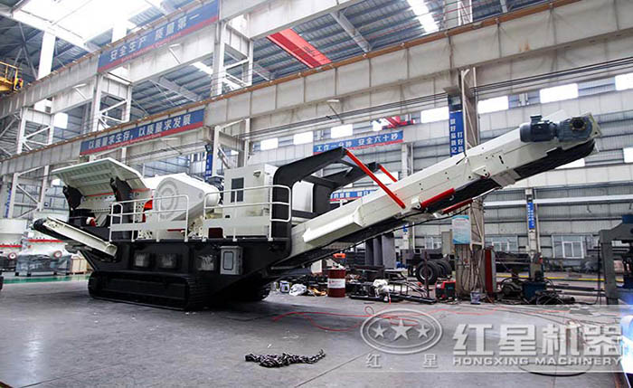 履帶式移動(dòng)破碎站 履帶式移動(dòng)破碎站
