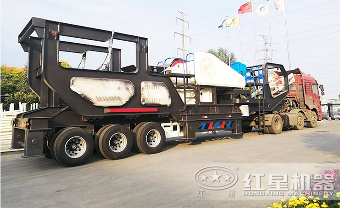 建筑垃圾移動(dòng)破碎站發(fā)往廣東 建筑垃圾移動(dòng)破碎站發(fā)往廣東