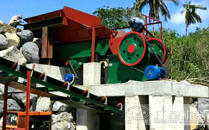 浙江省紹興市礦石破碎機(jī)客戶現(xiàn)場 浙江省紹興市礦石破碎機(jī)客戶現(xiàn)場