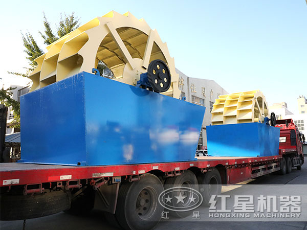 紅星洗砂機發(fā)往青海西寧 紅星洗砂機發(fā)往青海西寧