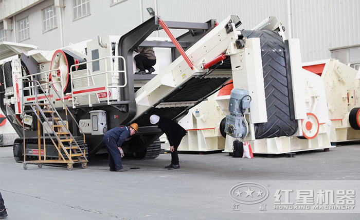 客戶到紅星機(jī)器廠家考察 客戶到紅星機(jī)器廠家考察