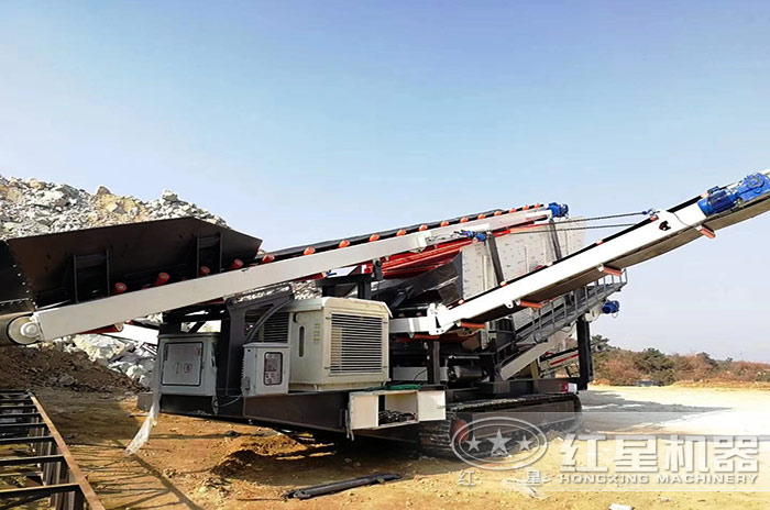 履帶式移動(dòng)機(jī)制砂設(shè)備 履帶式移動(dòng)機(jī)制砂設(shè)備