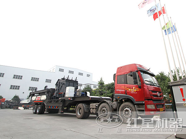 智能化操作，性能先進(jìn)的移動(dòng)破碎機(jī)