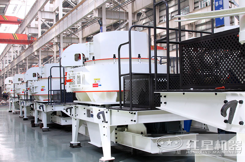 石子整形機設(shè)備展示