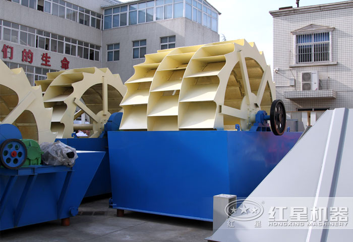 三輪石粉洗砂機(jī)