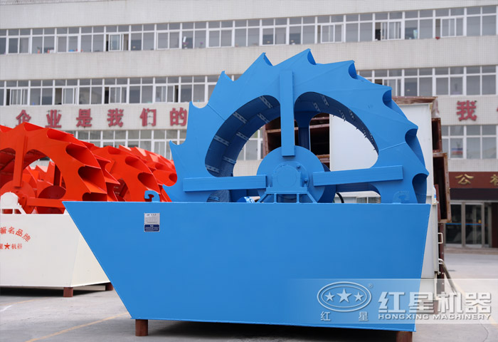 機制砂加工設備中的洗砂機