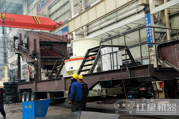 移動(dòng)制砂機(jī)鑄造車間 移動(dòng)制砂機(jī)鑄造車間