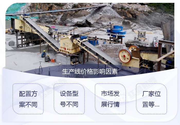 石頭砂石生產線報價影響因素 石頭砂石生產線報價影響因素
