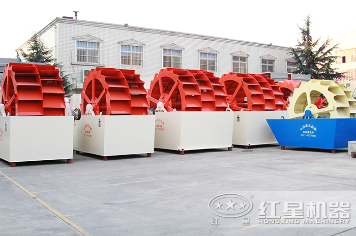 洗石機設(shè)備展示