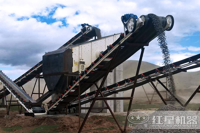 成品白云巖生產(chǎn)現(xiàn)場(chǎng)