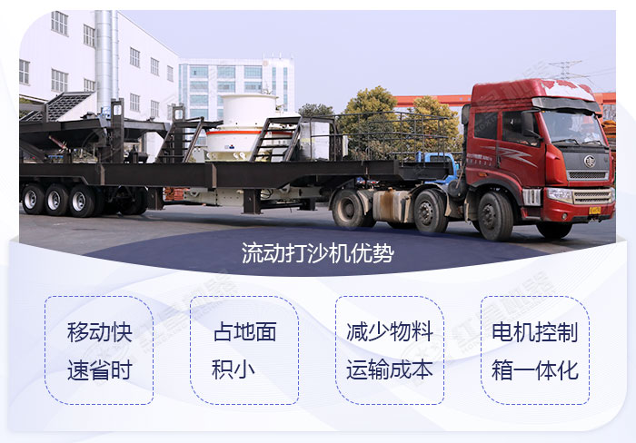 車載式移動(dòng)加砂機(jī)/流動(dòng)打沙機(jī)優(yōu)勢