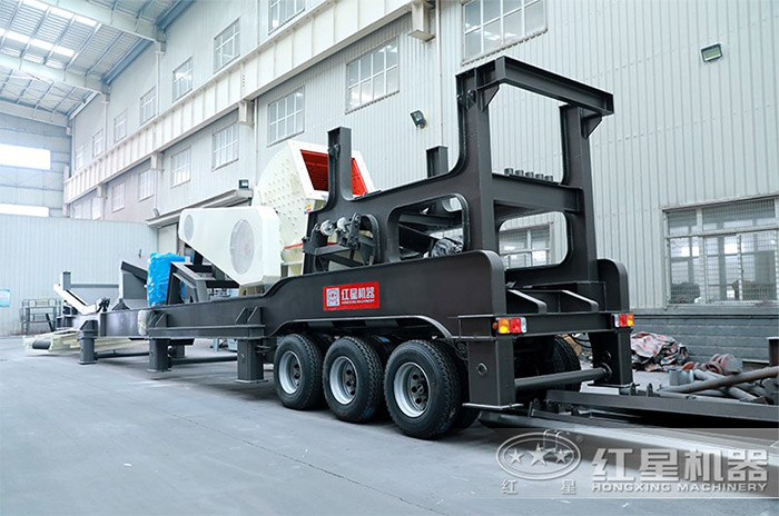 錘式移動(dòng)破碎站 錘式移動(dòng)破碎站