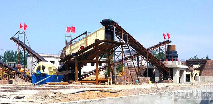 洗砂機(jī)客戶加工現(xiàn)場 洗砂機(jī)客戶加工現(xiàn)場