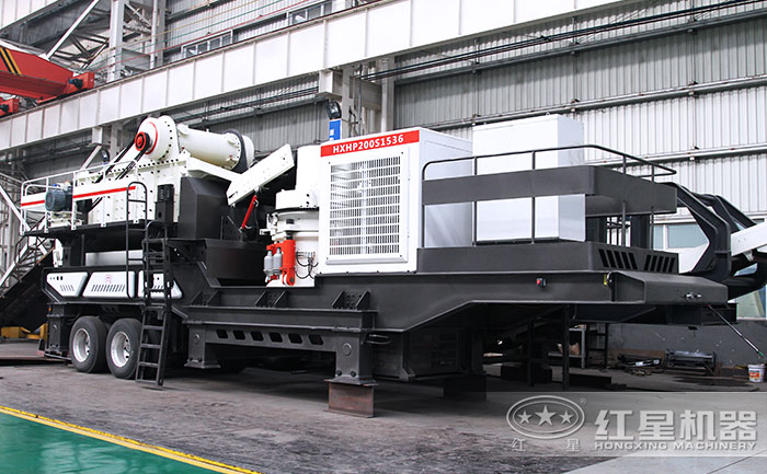 移動(dòng)圓錐式破碎站 移動(dòng)圓錐式破碎站
