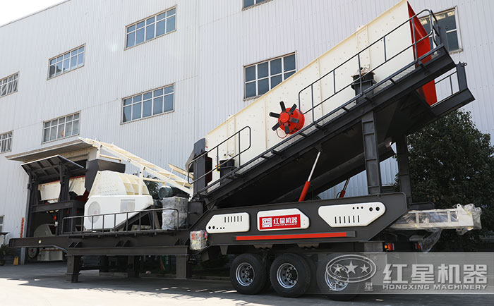 移動錘式破碎機設備智能款