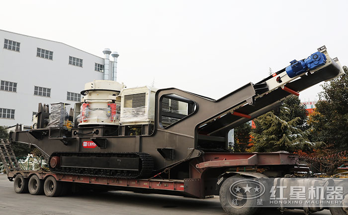 紅星機器履帶式移動碎石粉砂機發(fā)往山西 紅星機器履帶式移動碎石粉砂機發(fā)往山西