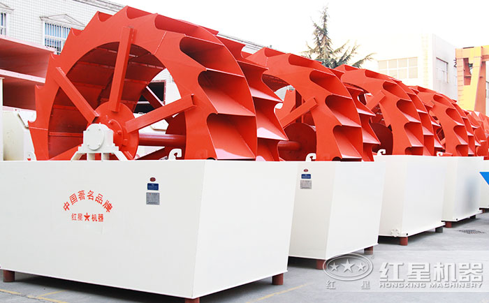 洗砂機廠區(qū)設備