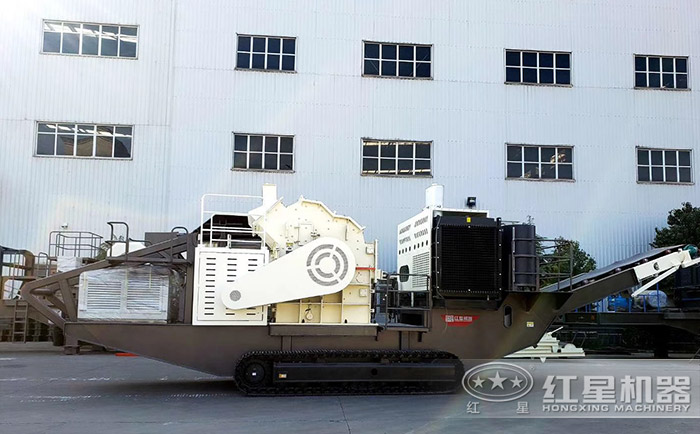 履帶式移動(dòng)打沙制砂一體機(jī) 履帶式移動(dòng)打沙制砂一體機(jī)
