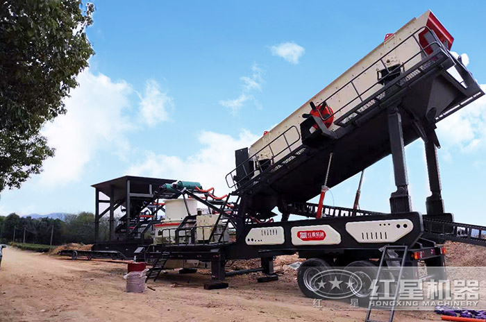 移動破碎篩沙一體機設(shè)備 移動破碎篩沙一體機設(shè)備