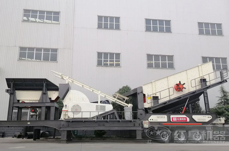 移動(dòng)制砂破碎站圖片展示 移動(dòng)制砂破碎站圖片展示