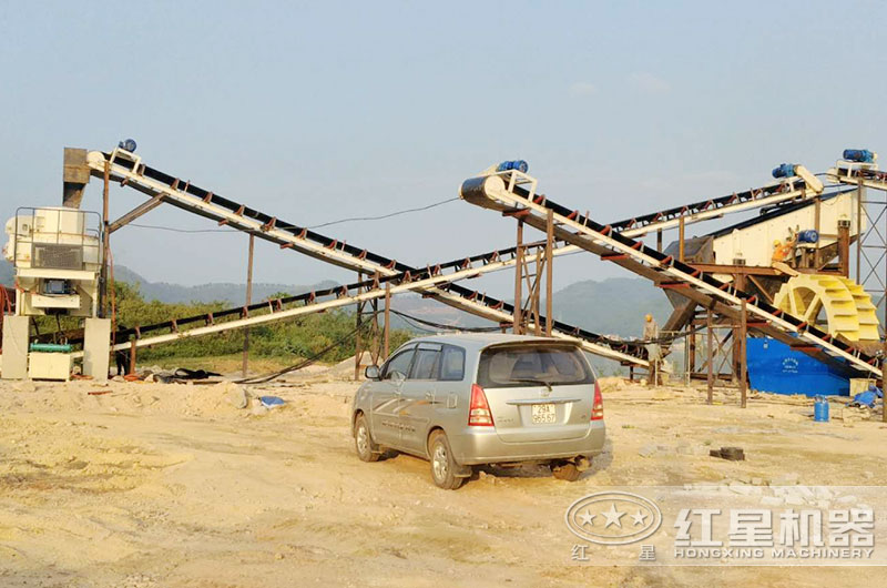 河北時產30噸鵝卵石作業(yè)現(xiàn)場 河北時產30噸鵝卵石作業(yè)現(xiàn)場