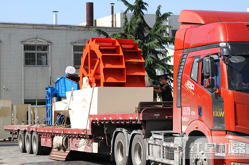 水洗砂成套設備發(fā)貨圖 水洗砂成套設備發(fā)貨圖