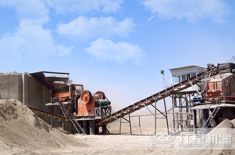 碎石機加工現場 碎石機加工現場