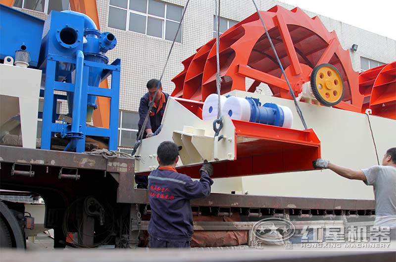 大型洗砂機(jī)發(fā)貨 大型洗砂機(jī)發(fā)貨