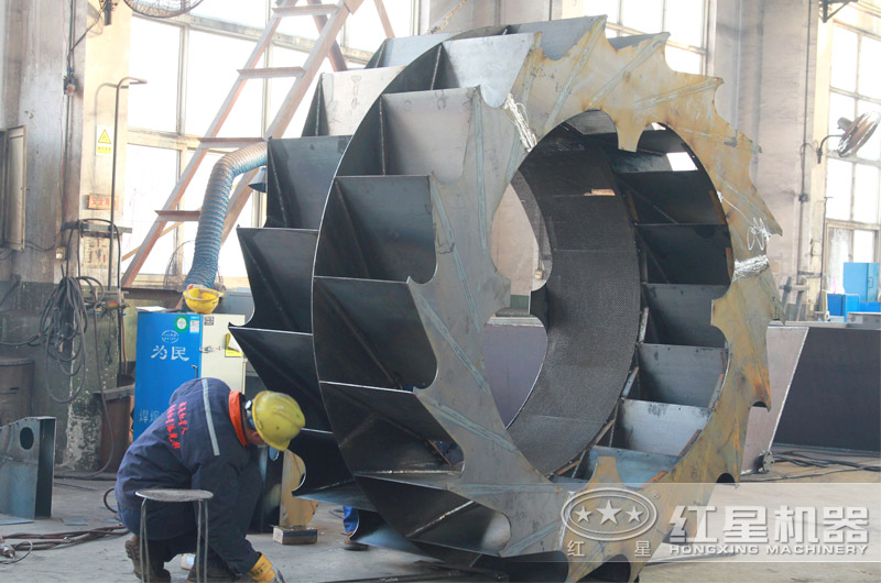 洗砂機(jī)生產(chǎn)車間 洗砂機(jī)生產(chǎn)車間