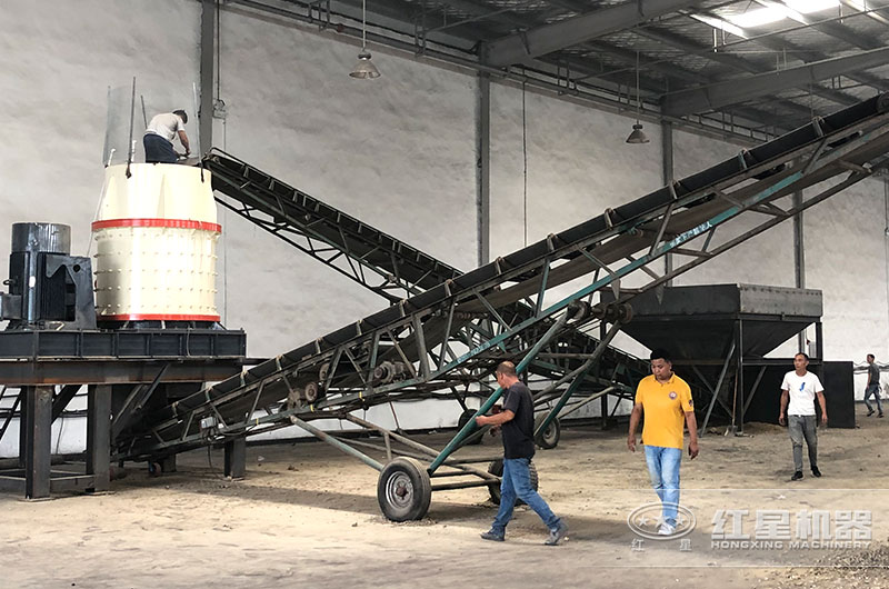 無(wú)鐵制砂機(jī)現(xiàn)場(chǎng) 無(wú)鐵制砂機(jī)現(xiàn)場(chǎng)