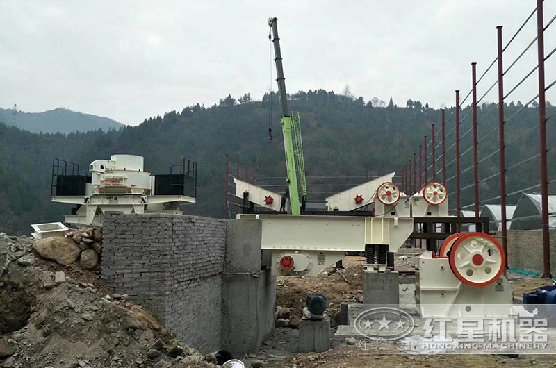 小型石料廠用細顎破代替圓錐破 小型石料廠用細顎破代替圓錐破